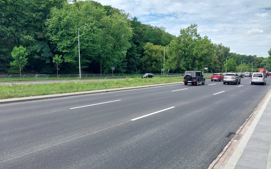 Jezdnia Wisłostrady w kierunku Mokotowa zostanie zamknięta w poniedziałek o godzinie 7.