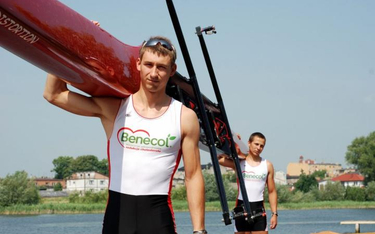 Jerzy Kowalski (z przodu) i Artur Mikołajszczewski chcą wystartować na kolejnych igrzyskach olimpijs