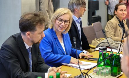 Paulina Hennig-Kloska na posiedzeniu sejmowej komisji środowiska