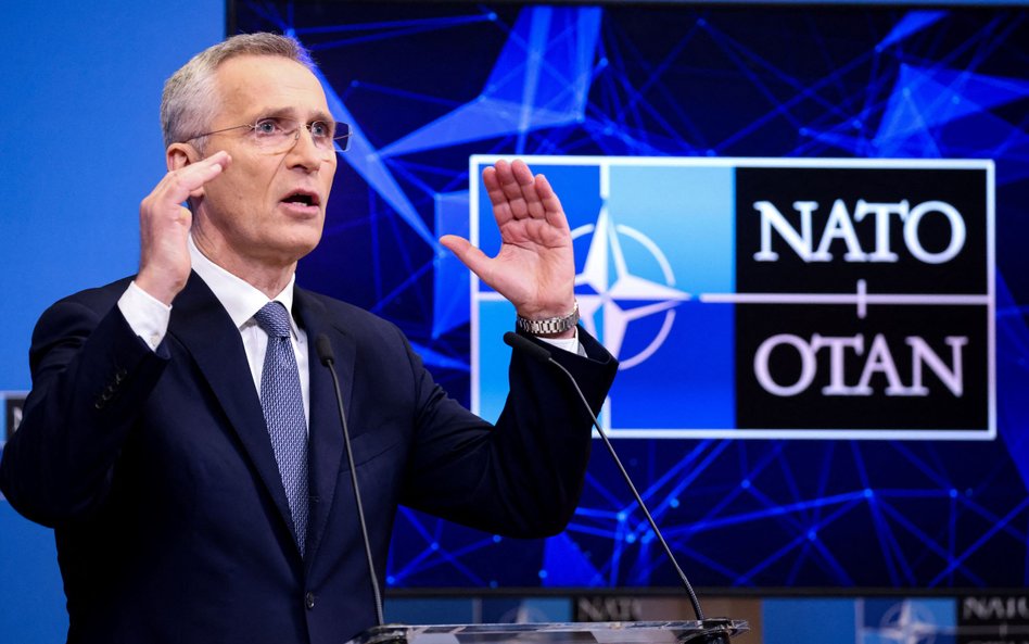 Sekretarz generalny NATO Jens Stoltenberg