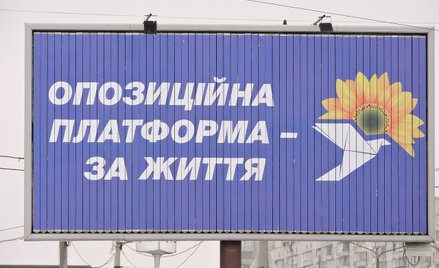 Banner Opozycyjnej Platformy - Za Życie
