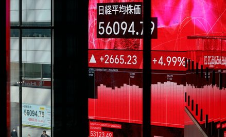 Wzrosty na giełdzie w Tokio w reakcji na rozejm USA z Iranem