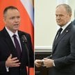 Karol Nawrocki i Donald Tusk