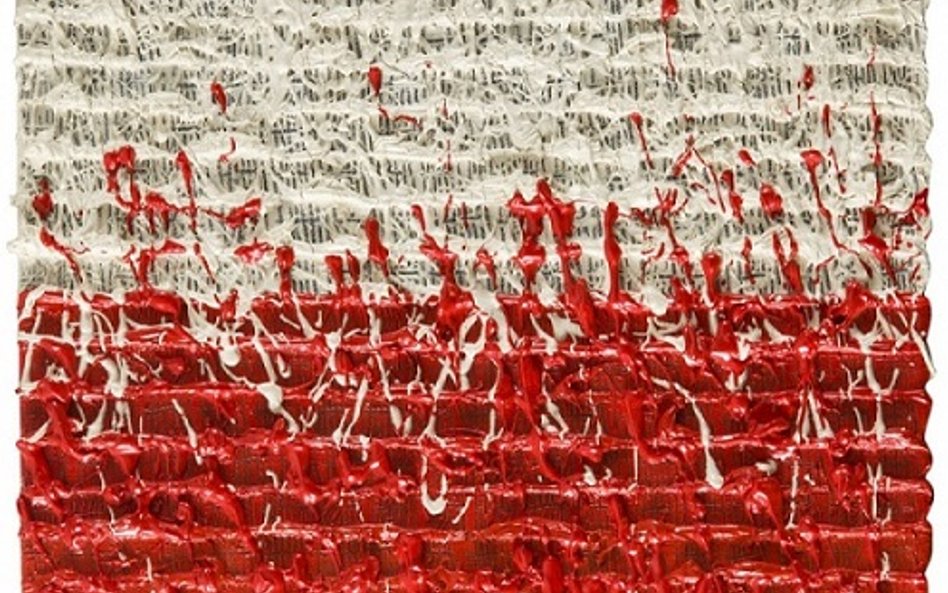 Włodzimierz Pawlak "Polacy formują flagę narodową"