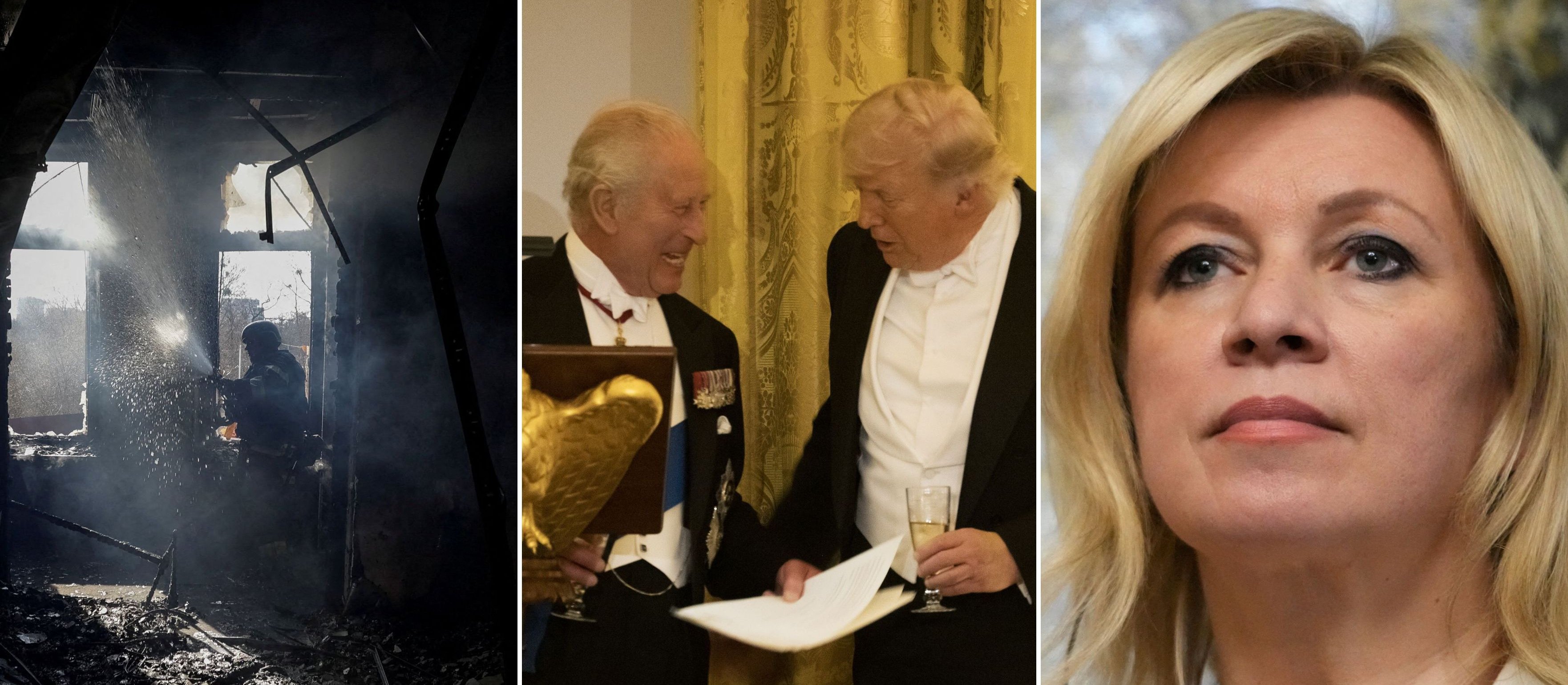 Donald Trump mówi, iż król Karol III zgadza się z nim ws. Iranu. Rosja wskazuje warunek pokoju na Ukrainie