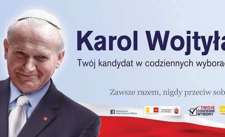 Plakat z Warszawy, który zaniepokoił Kraków