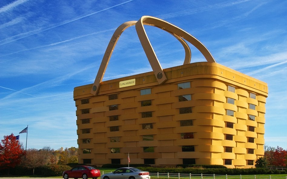 Wybudowana w 1997 r., dawna siedziba firmy Longaberger Company stanowi wierną, zmaksymalizowaną kopi
