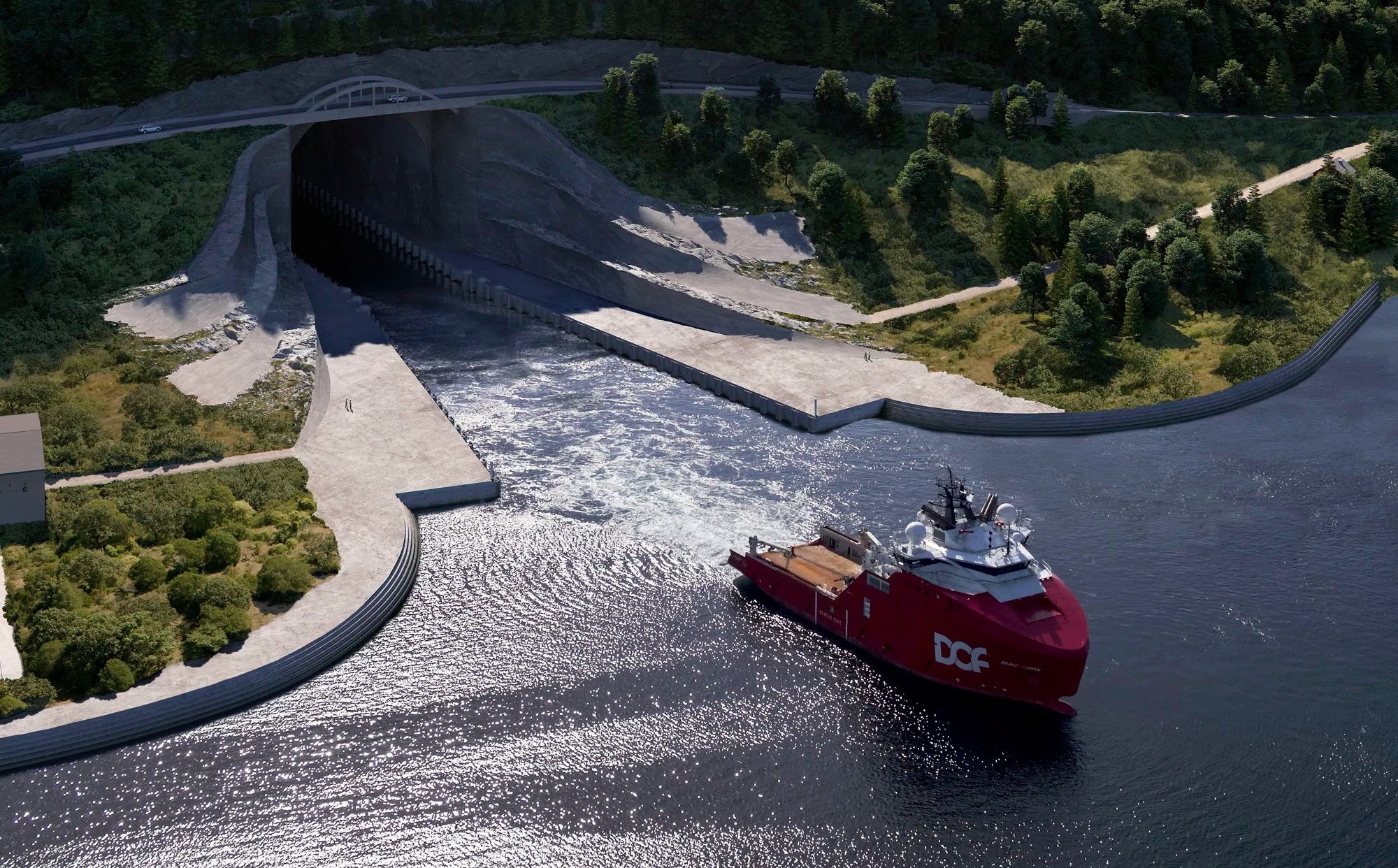 W Norwegii nie powstanie pierwszy na świecie tunel dla statków. „Kończymy prace”