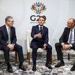 Keir Starmer, Emmanuel Macron i Friedrich Merz