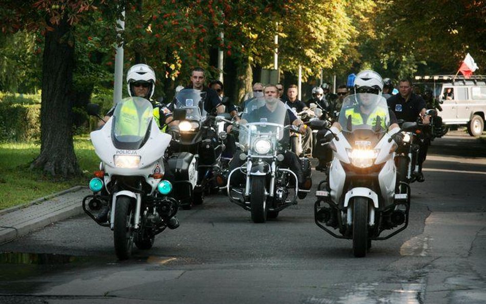 Rajd motocyklowy BOR w hołdzie kolegom