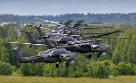 Rosyjskie helikoptery Mi-28 (Fot. Dmitry Terekhov / Foter / CC BY-SA)