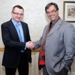 Artur Kawa, prezes Emperii i Luis Amara, prezes Eurocash