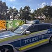 Policja przed terenem Oktoberfestu w Monachium