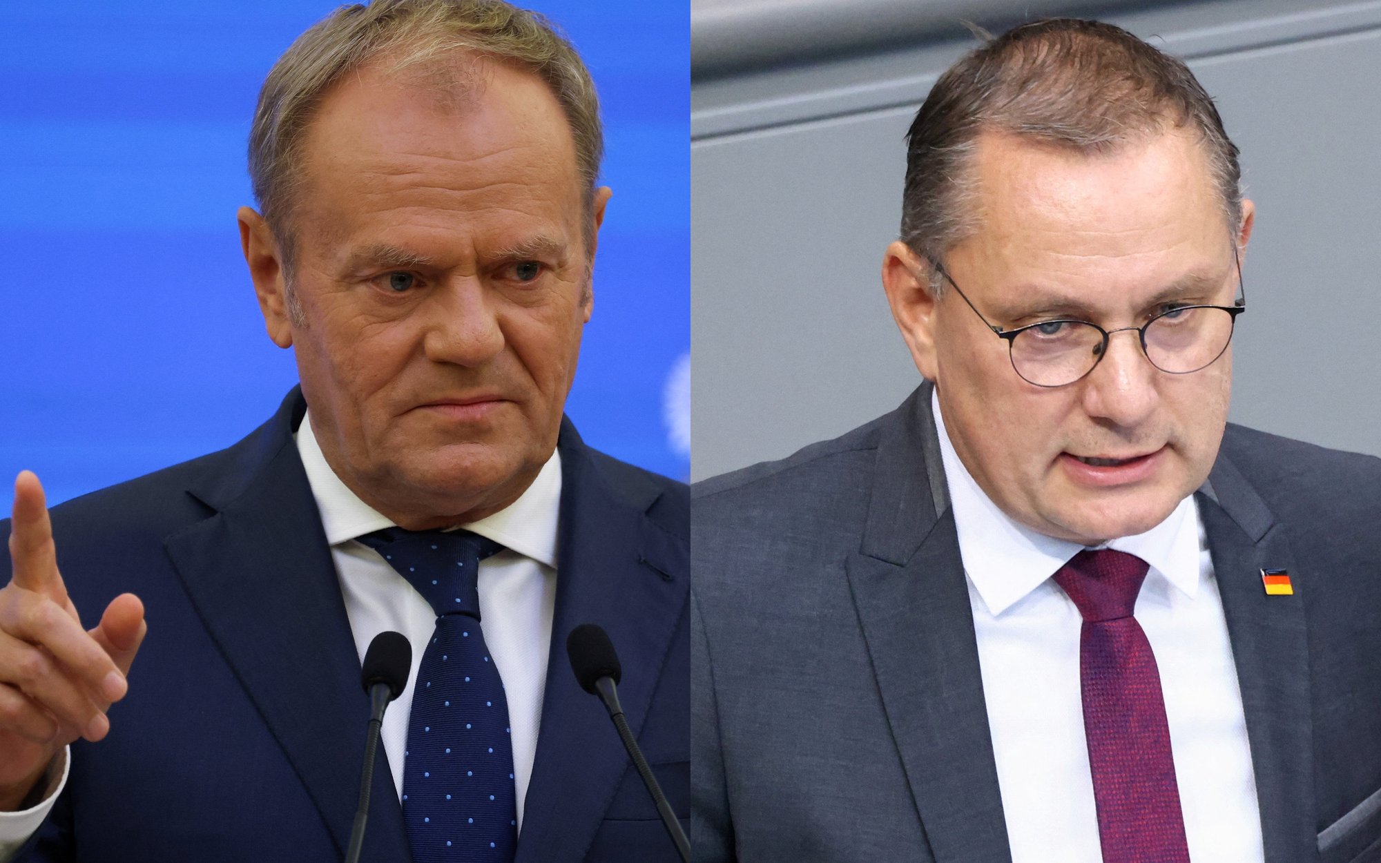 Donald Tusk ostro o liderze AfD. Wspomniał też o Nawrockim