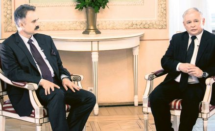 Waldemar Paruch (z lewej): „Jarosław Kaczyński jest w Polsce symbolem uczciwości. To jest wartość, k