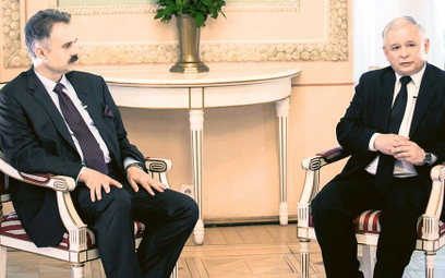 Waldemar Paruch (z lewej): „Jarosław Kaczyński jest w Polsce symbolem uczciwości. To jest wartość, k