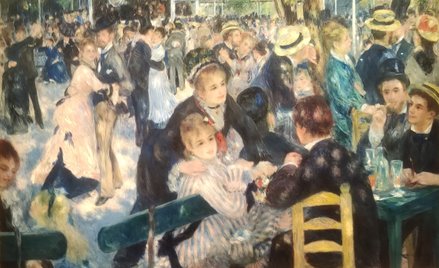Auguste Renoir „Bal du moulin de la Galette”, 1876; Musée d’Orsay