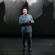 Piotr Beczała podczas próby opery „Aida” Giuseppe Verdiego w Großes Festspielhaus w Salzburgu.