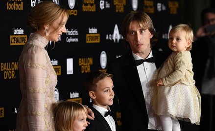 Luka Modrić ze „Złotą piłką” France Football