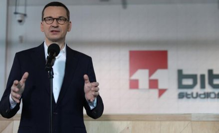 Premier Mateusz Morawiecki odwiedził siedzibę 11 bit studios