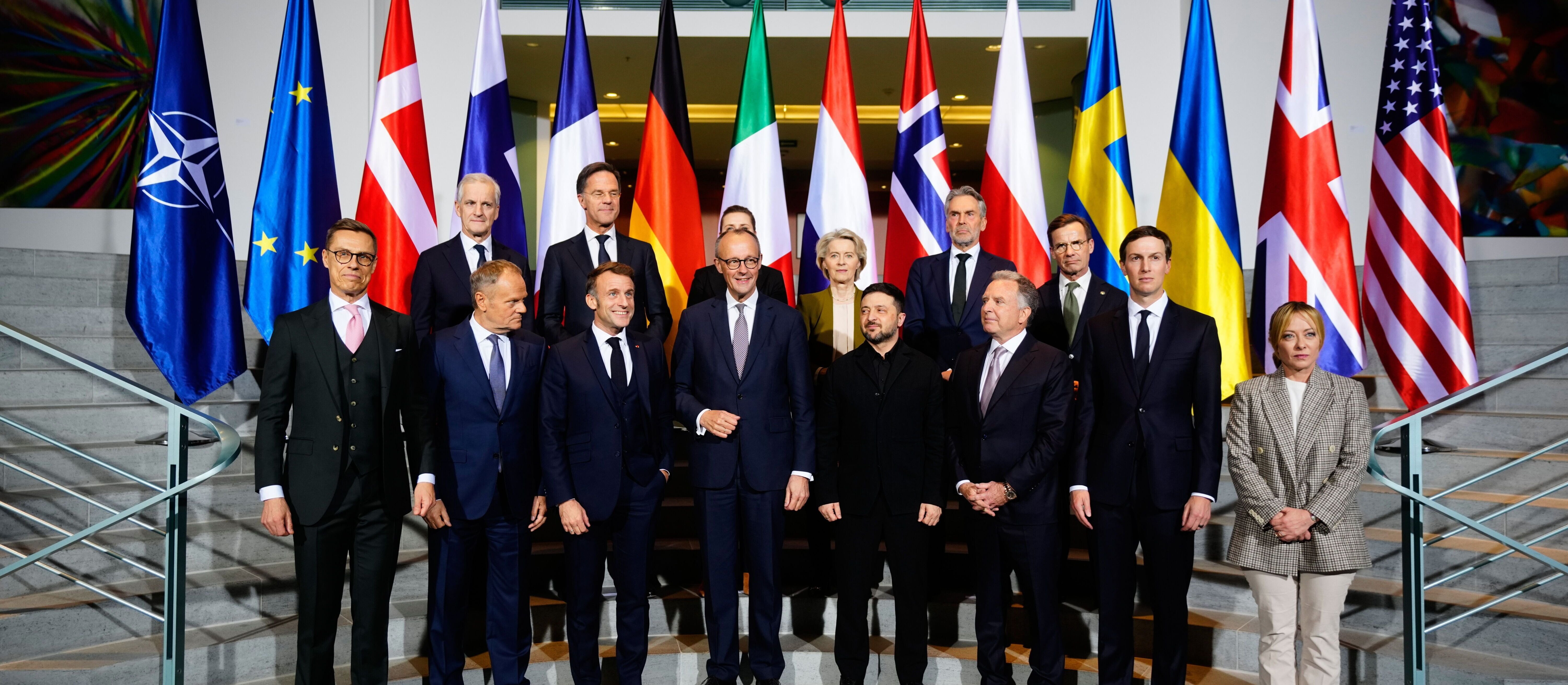 Oświadczenie europejskich przywódców. Mowa o wielonarodowej sile „Ukraina”