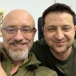 Ołeksij Reznikow i Wołodymyr Zełenski
