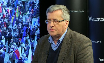 Komorowski: Za chwilę wymyślą bombę kartoflową