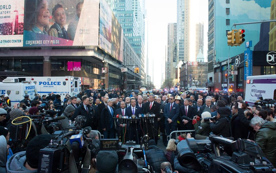 Imigrant z Bangladeszu odpalił ładunek koło Times Square