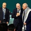 Moshe Zuares, Gianni Infantino i Jibril Rajoub