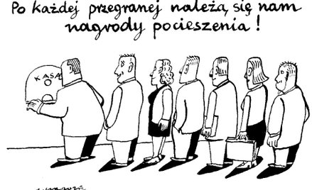 Komentarz rysunkowy. Nagrody pocieszenia