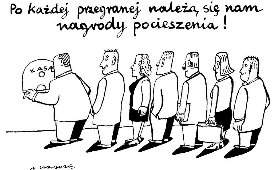 Komentarz rysunkowy. Nagrody pocieszenia