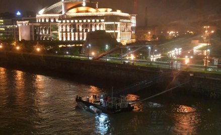 Na Dunaju wywrócił się statek. Utonęli turyści