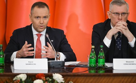 Karol Nawrocki i Sławomir Cenckiewicz