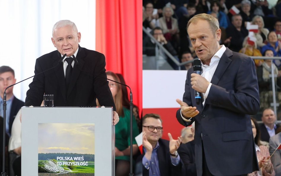 Jarosław Kaczyński i Donald Tusk