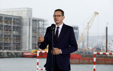 Premier Mateusz Morawiecki w Gdyni