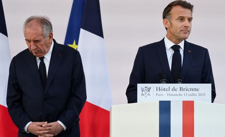 François Bayrou i Emmanuel Macron