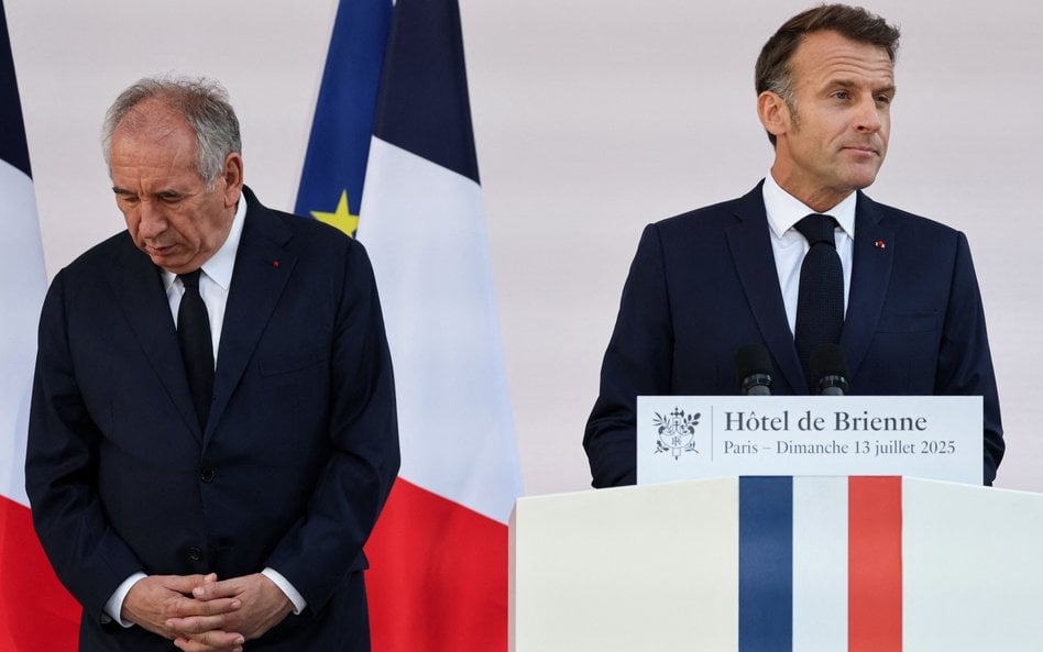 François Bayrou i Emmanuel Macron