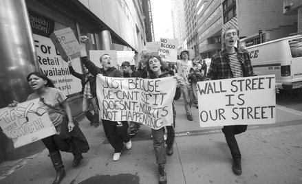 Nadzieje na to, że ruch Occupy Wall Street doprowadzi do demokratycznego odrodzenia Ameryki okazały 