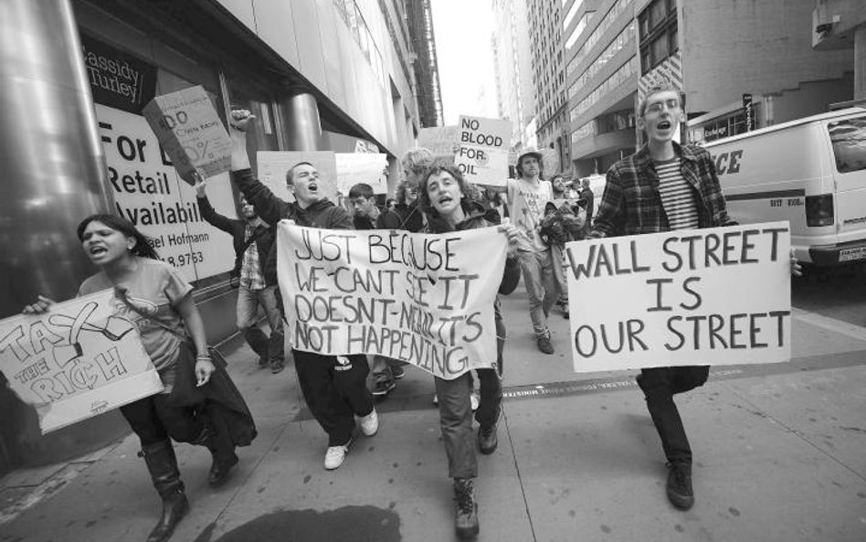 Nadzieje na to, że ruch Occupy Wall Street doprowadzi do demokratycznego odrodzenia Ameryki okazały 