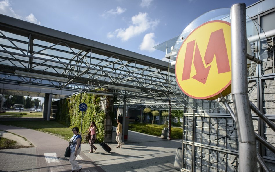 Metro warszawskie. Stacja Młociny.