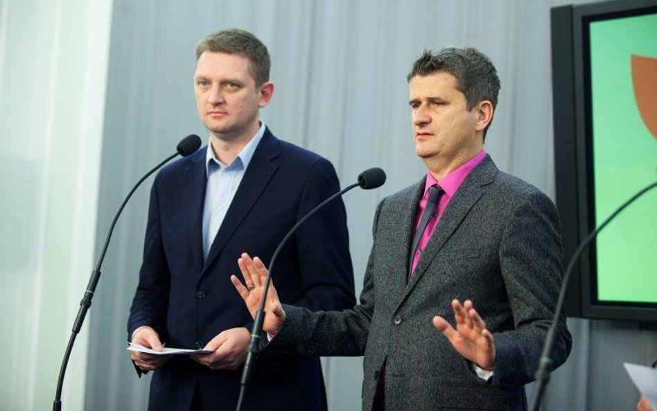 Andrzej Rozenek i Janusz Palikot