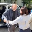 Państwo Cichanouscy wreszcie się spotkali (kadr z nagrania)