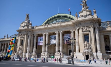 Grand Palais wybudowano w 1900 roku na potrzeby Wystawy Światowej.