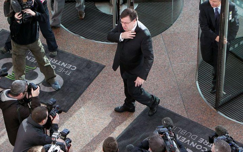 Irlandzki premier, Brian Cowen
