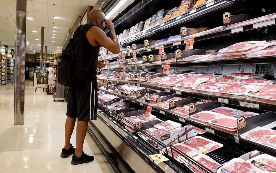 W amerykańskich sklepach przez ostatnie dwa lata mocno podskoczyły ceny. Na zdjęciu: supermarket w M