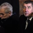 Prezydent Milosz Zeman i premier Andrej Babisz