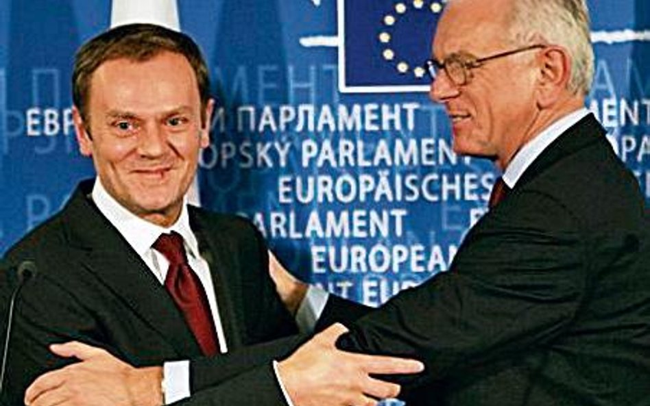 Tusk ciepło witany w Brukseli