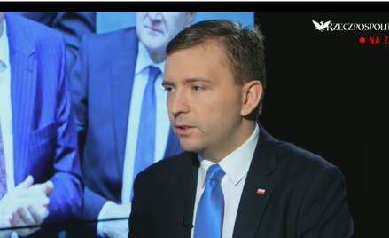Łukasz Schreiber w #RZECZoPOLITYCE o czarnym proteście i sondażach