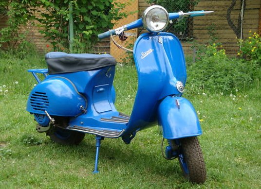 Radziecka Wiatka VP150 była niemal kopią włoskiego skutera Vespa.
