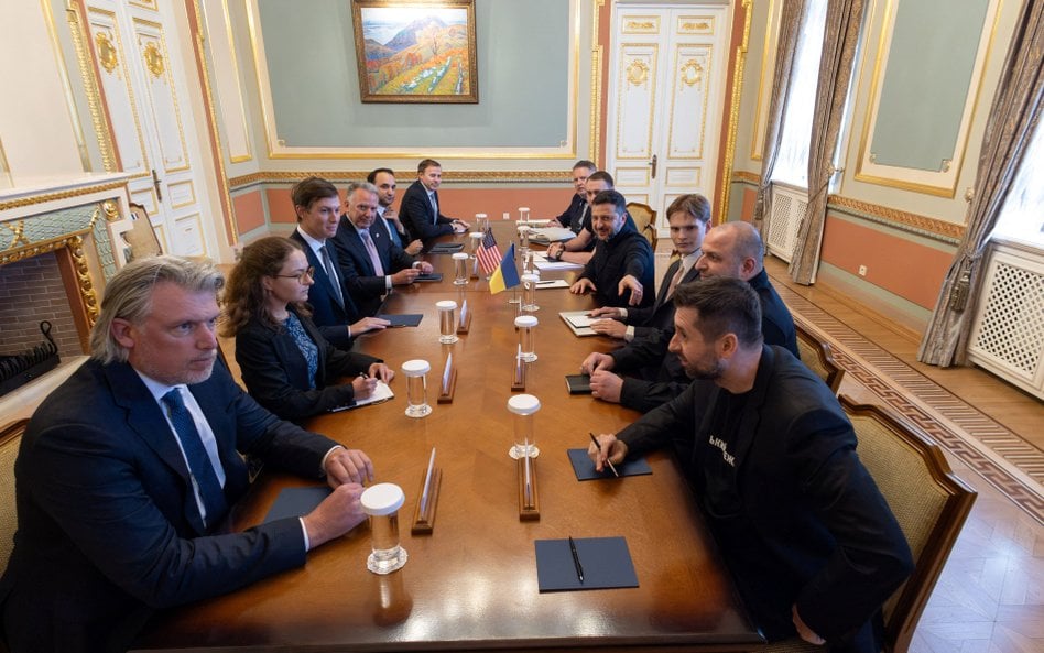 Przy rozmowach strony ukraińskiej z wysłannikami Donalda Trumpa obecni byli przedstawiciele Niemiec,